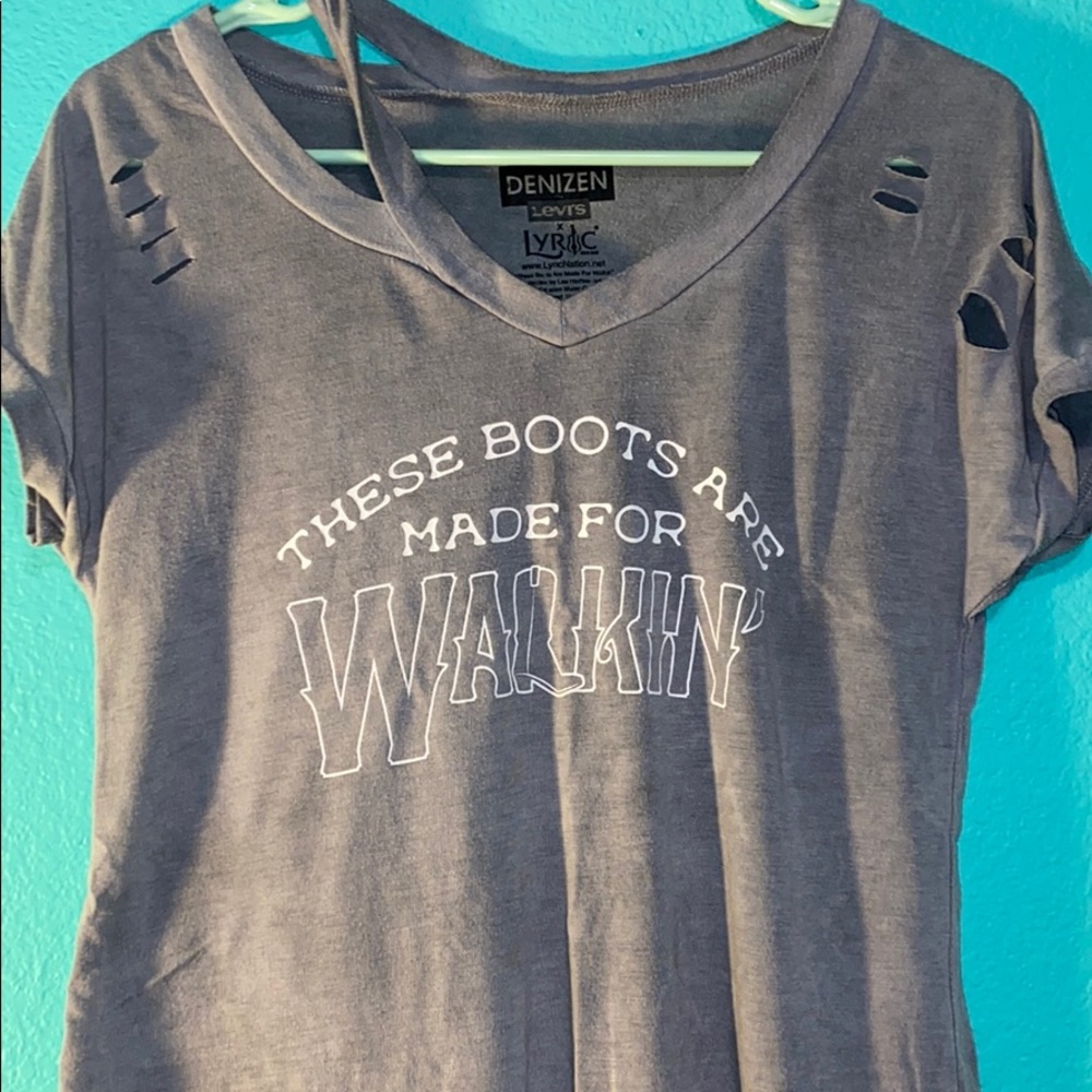 “These Boots Are Made For Walkin’” Levi’s dress-t